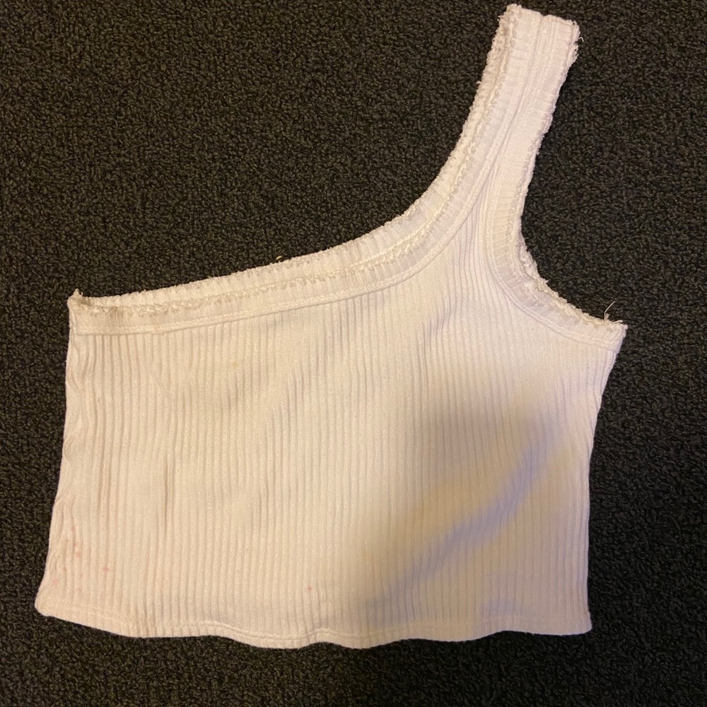 One shoulder tank top (Urban Outfitters)